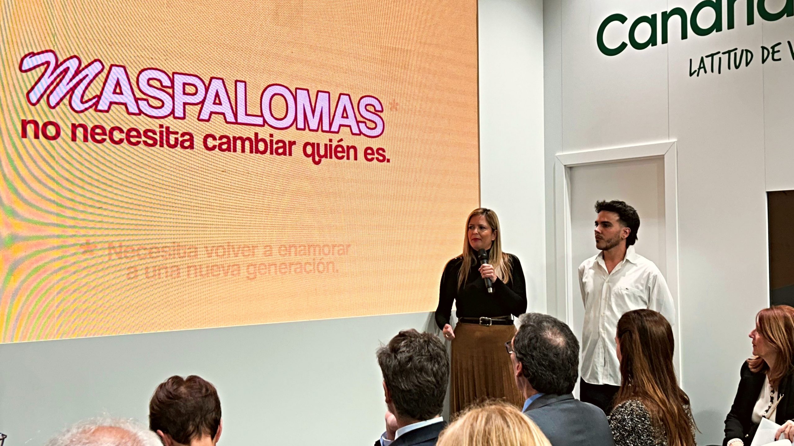 Presentaciòn de la nueva imagen y lenguaje digital que se ha implementado en las redes sociales de Maspalomas Costa Canaria | Foto: Ayuntamiento de San Bartolomé de Tirajana