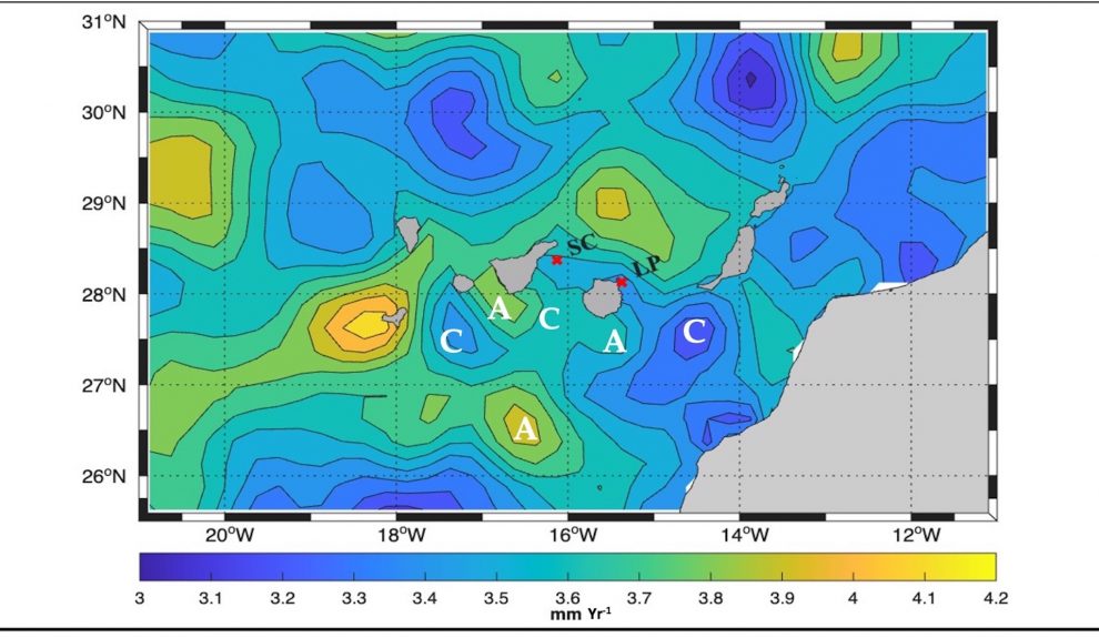 Tendencia del nivel del mar | Foto: ULPGC