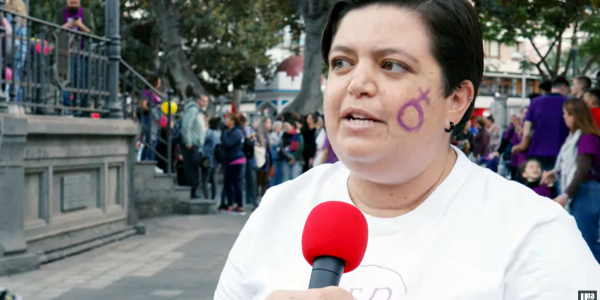 Nereida Vizuete, portavoz de la Red Feminista de Gran Canaria | Foto: Una y Medio