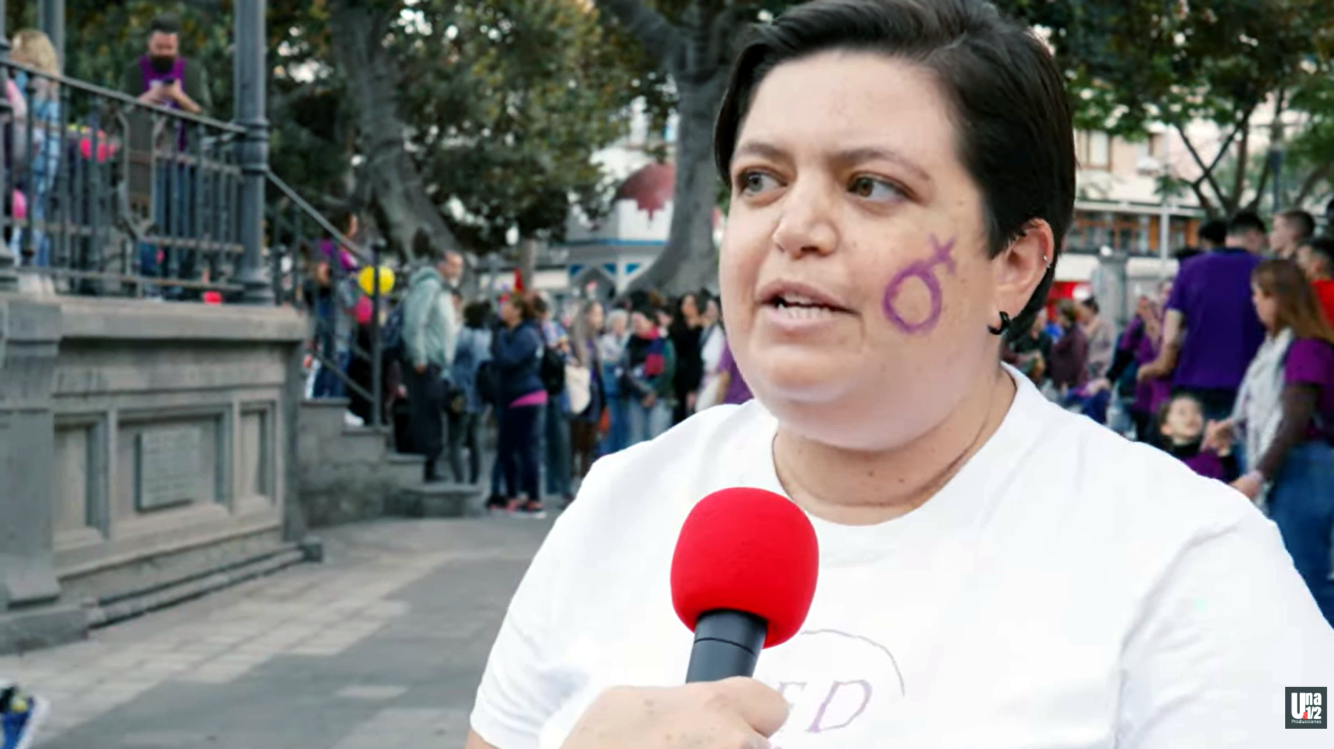 Nereida Vizuete, portavoz de la Red Feminista de Gran Canaria | Foto: Una y Medio