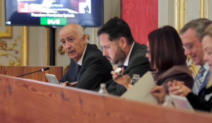 El concejal de Aguas, Francisco Hernández Spínola, anunció durante el pleno que este futuro plan se articulará a través de inversiones financieramente sostenibles | Foto: Ayuntamiento de Las Palmas de Gran Canaria