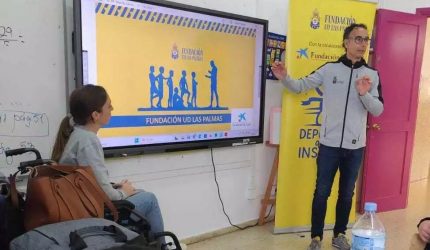 "Deporte Que Inspira" es un proyecto financiado por la Fundación la Caixa | Foto: UD Las Palmas