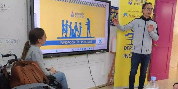 "Deporte Que Inspira" es un proyecto financiado por la Fundación la Caixa | Foto: UD Las Palmas
