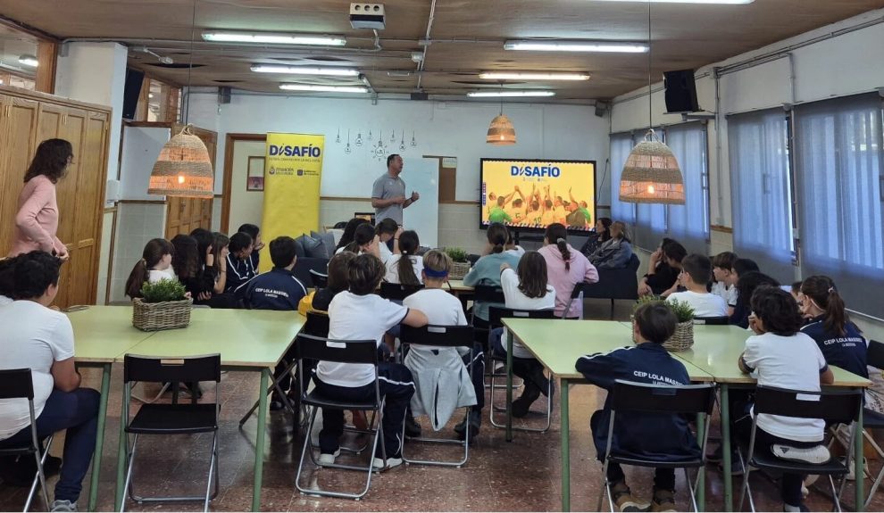 La sesión, dirigida a 40 estudiantes, se centró en fomentar valores como el respeto, la empatía y la inclusión | Foto: UD Las Palmas