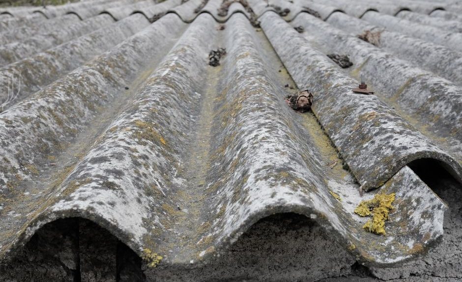 Planchas de amianto | Foto: Cabildo de Gran Canaria