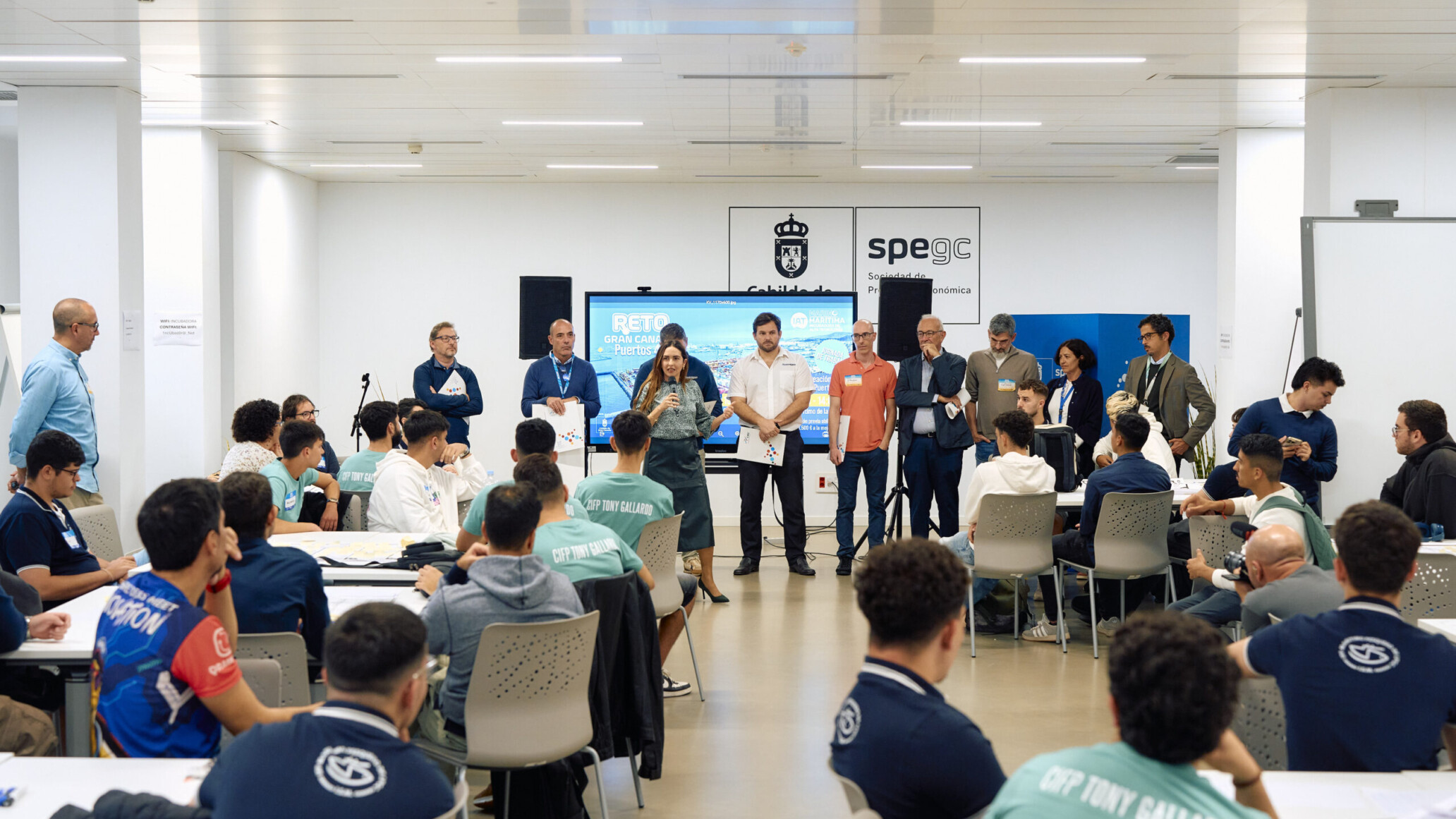 El ‘Reto Gran Canaria Puertos 4.0’ impulsa talento joven para innovar en el sector portuario | Foto: Fundación Puertos