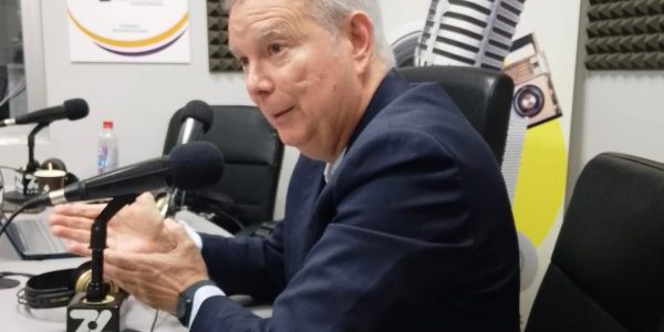 Chano Franquis en los estudios de El Espejo Canario