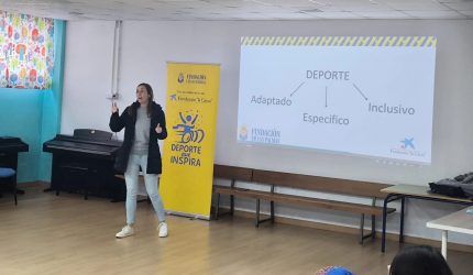 El proyecto 'Deporte Que Inspira' continúa acercando el deporte adaptado a los centros educativos de Gran Canaria | Foto: UD Las Palmas