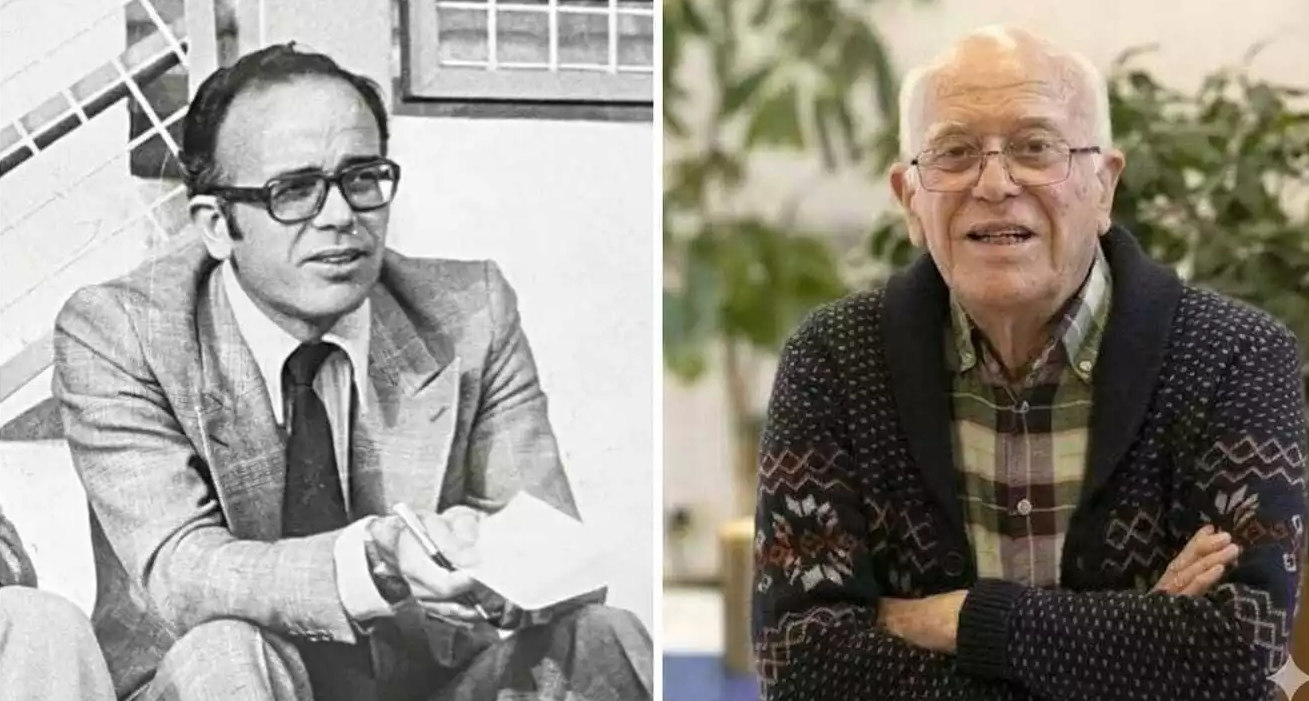 Segundo ALmeida en dos momentos de su vida | Foto: UD Las Palmas