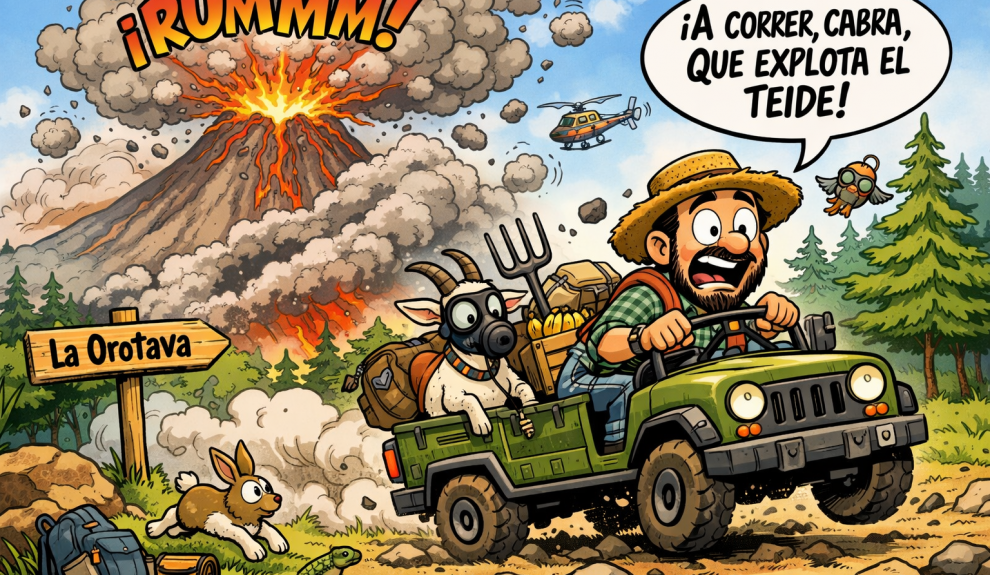 El agricultor descarta confiar en las vías convencionales, convencido de que colapsarían rápidamente ante una emergencia | IA