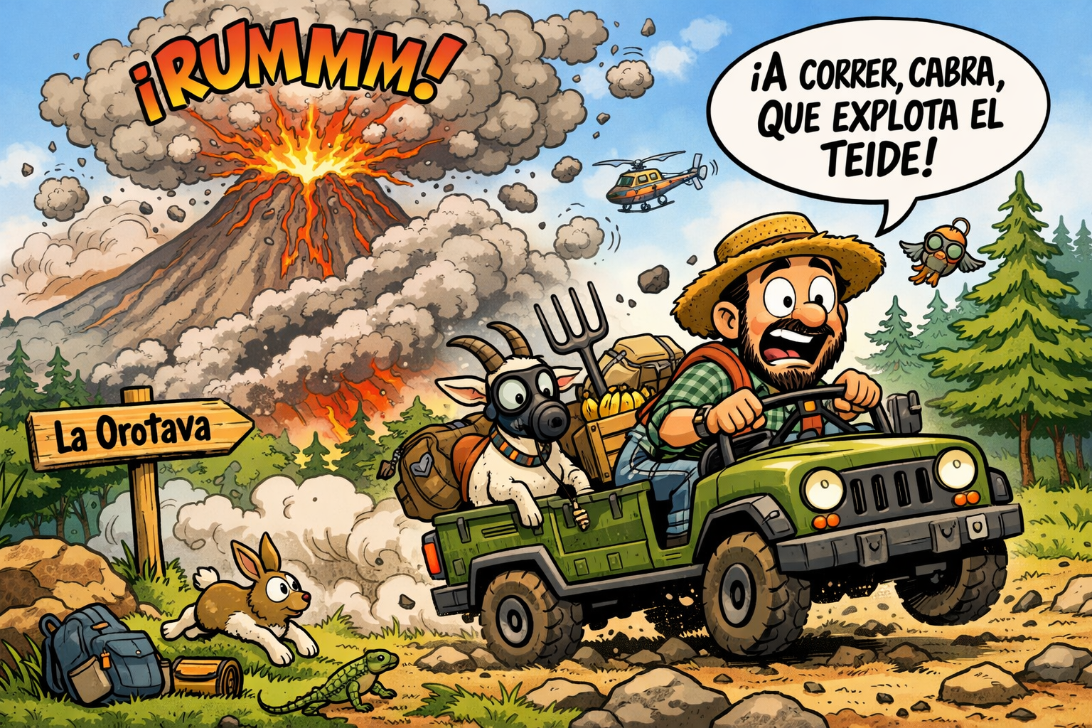 El agricultor descarta confiar en las vías convencionales, convencido de que colapsarían rápidamente ante una emergencia | IA