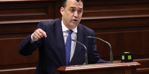 Juan Manuel García Casañas en un momento del debate | Foto: PP de Canarias