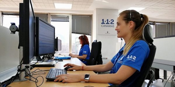 Sala operativa del 112 | Foto: Gobierno de Canarias