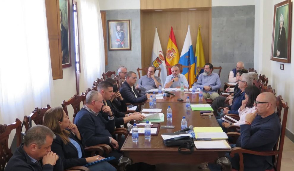 Pleno del Ayuntamiento de Guía | Foto: Ayuntamiento de Guía