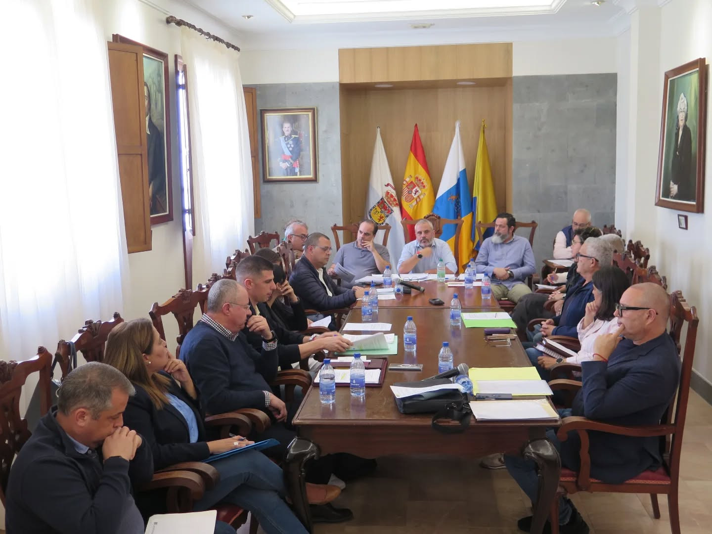 Pleno del Ayuntamiento de Guía | Foto: Ayuntamiento de Guía