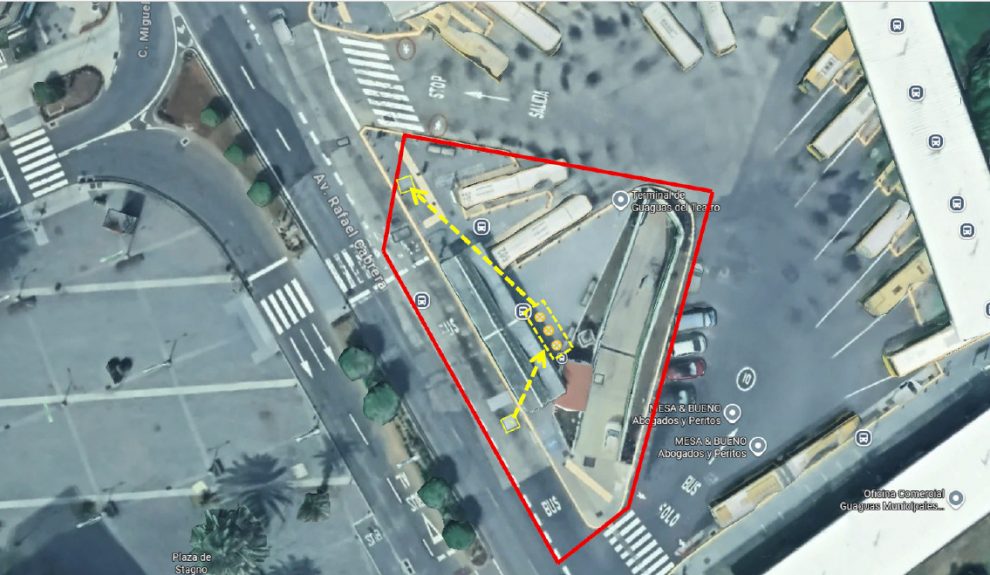 Obras de saneamiento en el Teatro | Foto: Emalsa