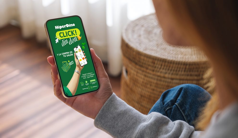 Aplicación de compra online de Hiperdino | Foto: Hiperdino