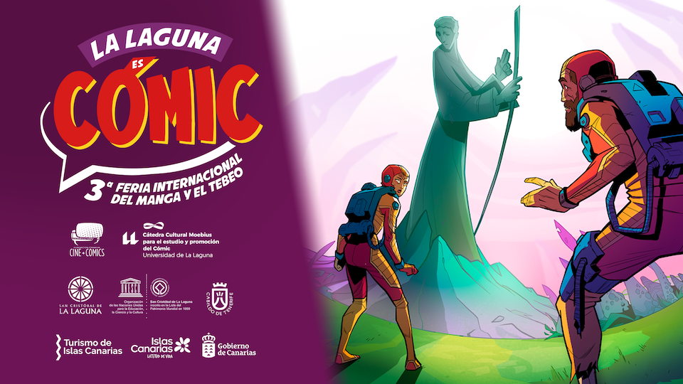 Cartel de 'La Laguna es Cómic'