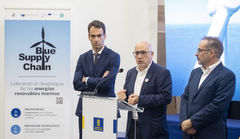 El Cabildo de Gran Canaria ha solicitado al Ministerio para la Transición Ecológica y el Reto Demográfico la convocatoria urgente de la primera subasta de eólica marina en España | Foto: Cabildo de Gran Canaria