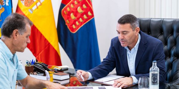 Oswaldo Betancor y Domingo Cejas | Foto: Cabildo de Lanzarote