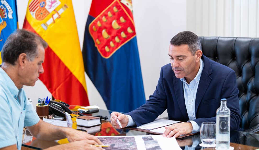 Oswaldo Betancor y Domingo Cejas | Foto: Cabildo de Lanzarote