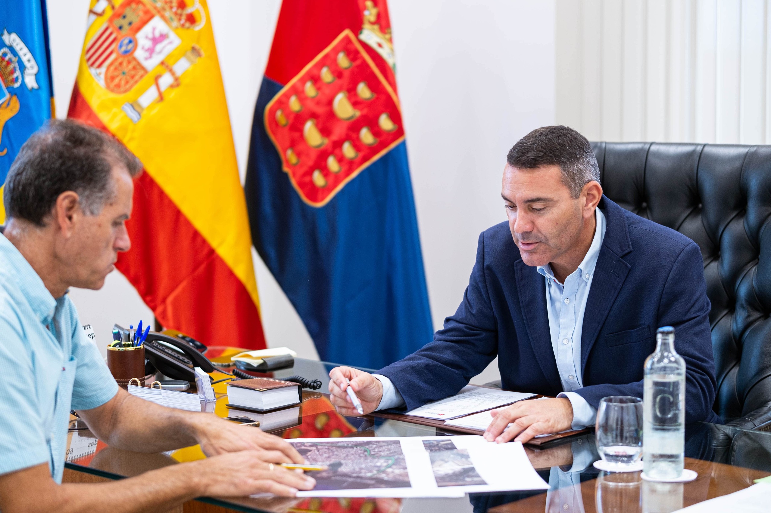 Oswaldo Betancor y Domingo Cejas | Foto: Cabildo de Lanzarote