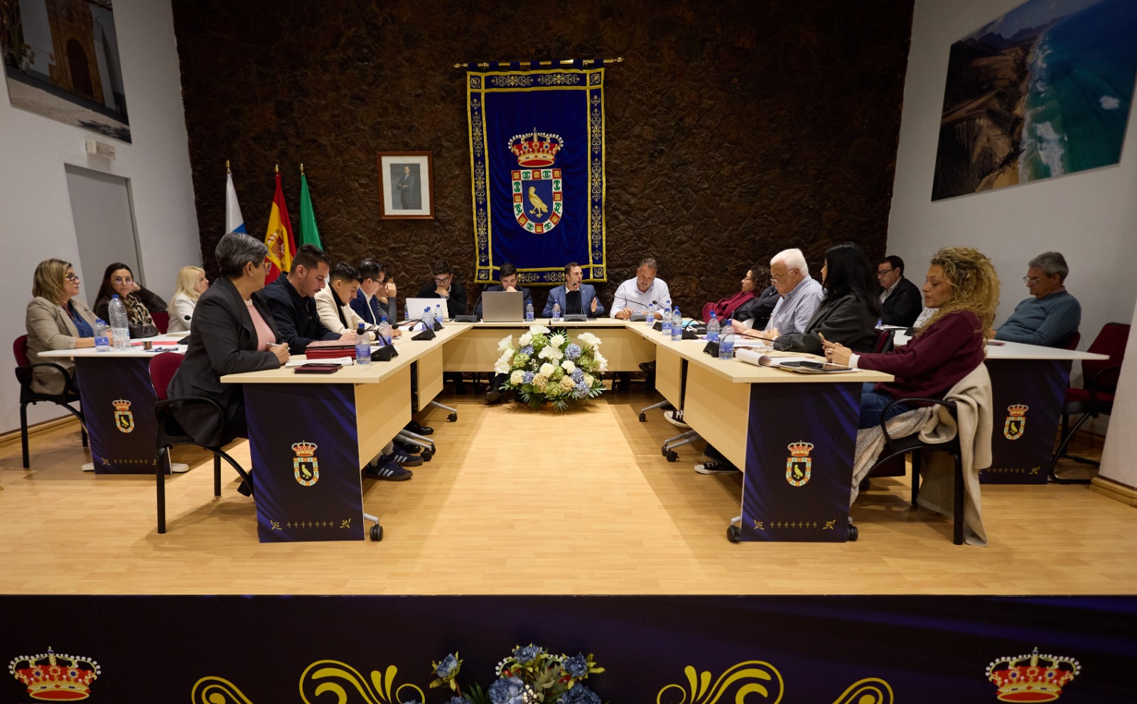 Pleno del AYuntamiento de Pájara