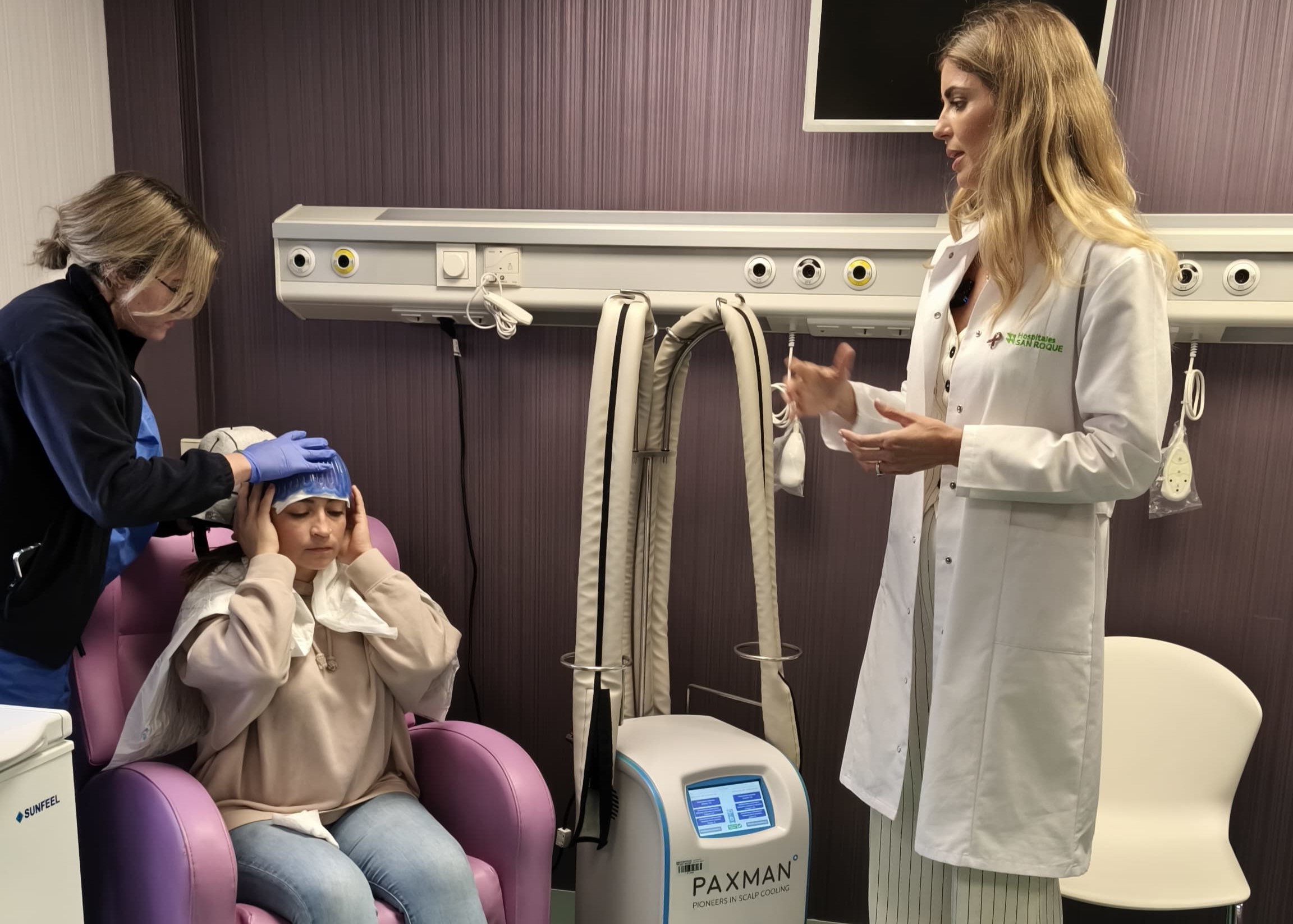 Sistema de enfriamiento con casco químico | Foto: HUSR