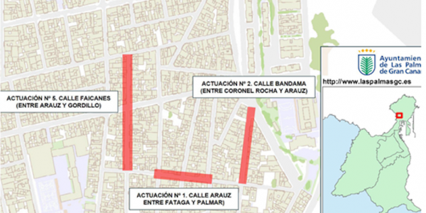 Segunda fase de las obras de saneamiento en La Isleta | Foto: AYuntamiento de Las Palmas de Gran Canaria