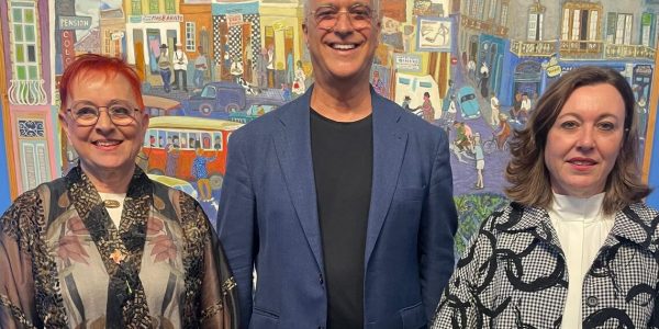 Presentación de la exposición 'Tanja Tamvelius. Cartografías de la memoria y del color' | Foto: Ayuntamiento de Santa Cruz de Tenerife