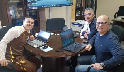 Entre los participantes destacó Alejandro Ojeda, alumno en prácticas en el área de análisis de Las Palmas C | Foto: UD Las Palmas