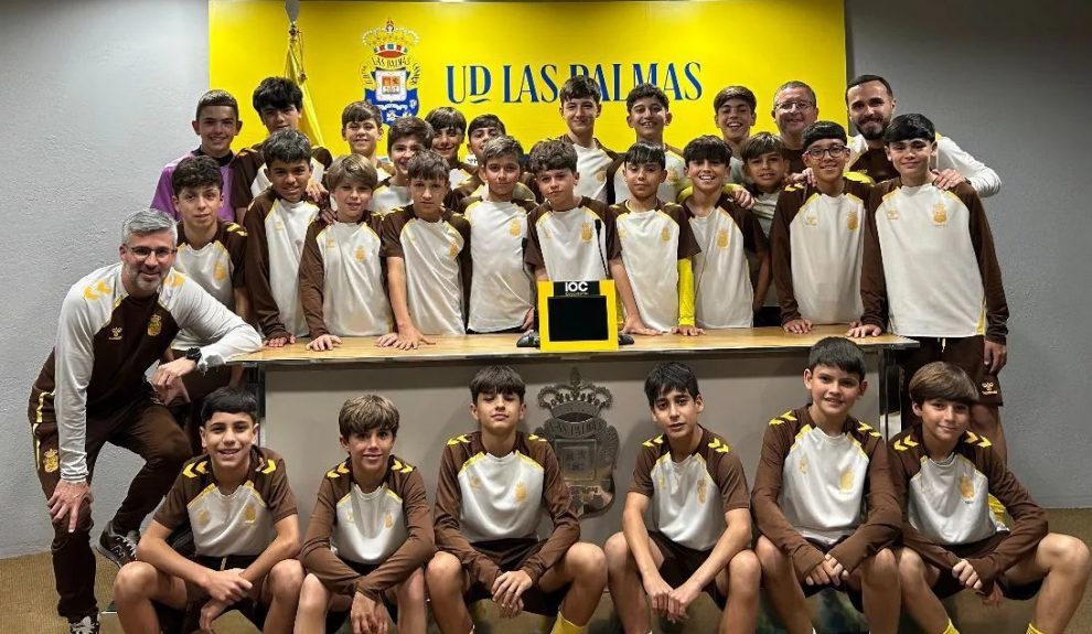 Equipo Infantil de la Fundación UD Las Palmas | Foto: UD Las Palmas