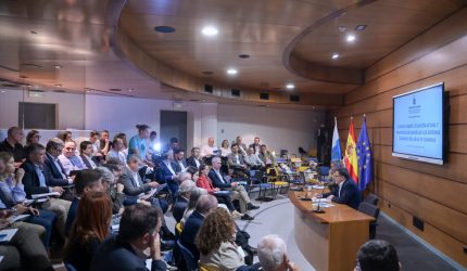 Acto Los sistemas tarifarios del agua en Canarias organizada por la Dirección General de Aguas del Ejecutivo autonómico | Foto: Gobierno de Canarias