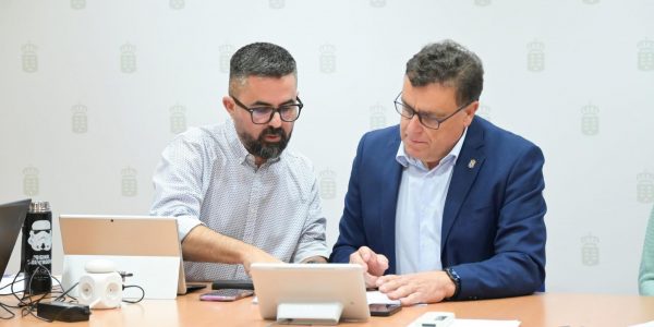 Onán Cruz y Manuel Miranda | Foto: Gobierno de Canarias