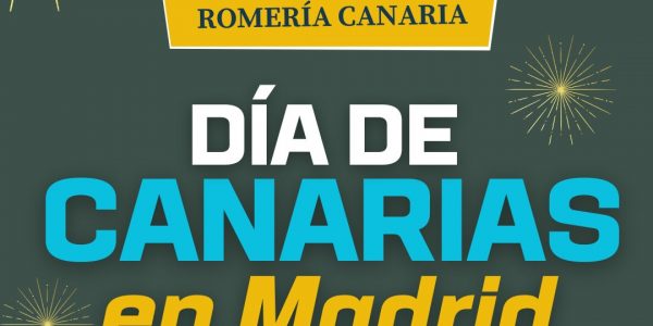 Cartel del Día de Canarias en Madrid