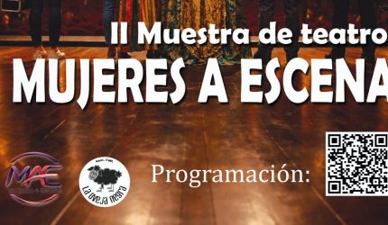 Cartel de 'Mujeres a escena'