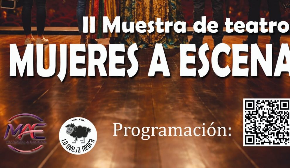 Cartel de 'Mujeres a escena'
