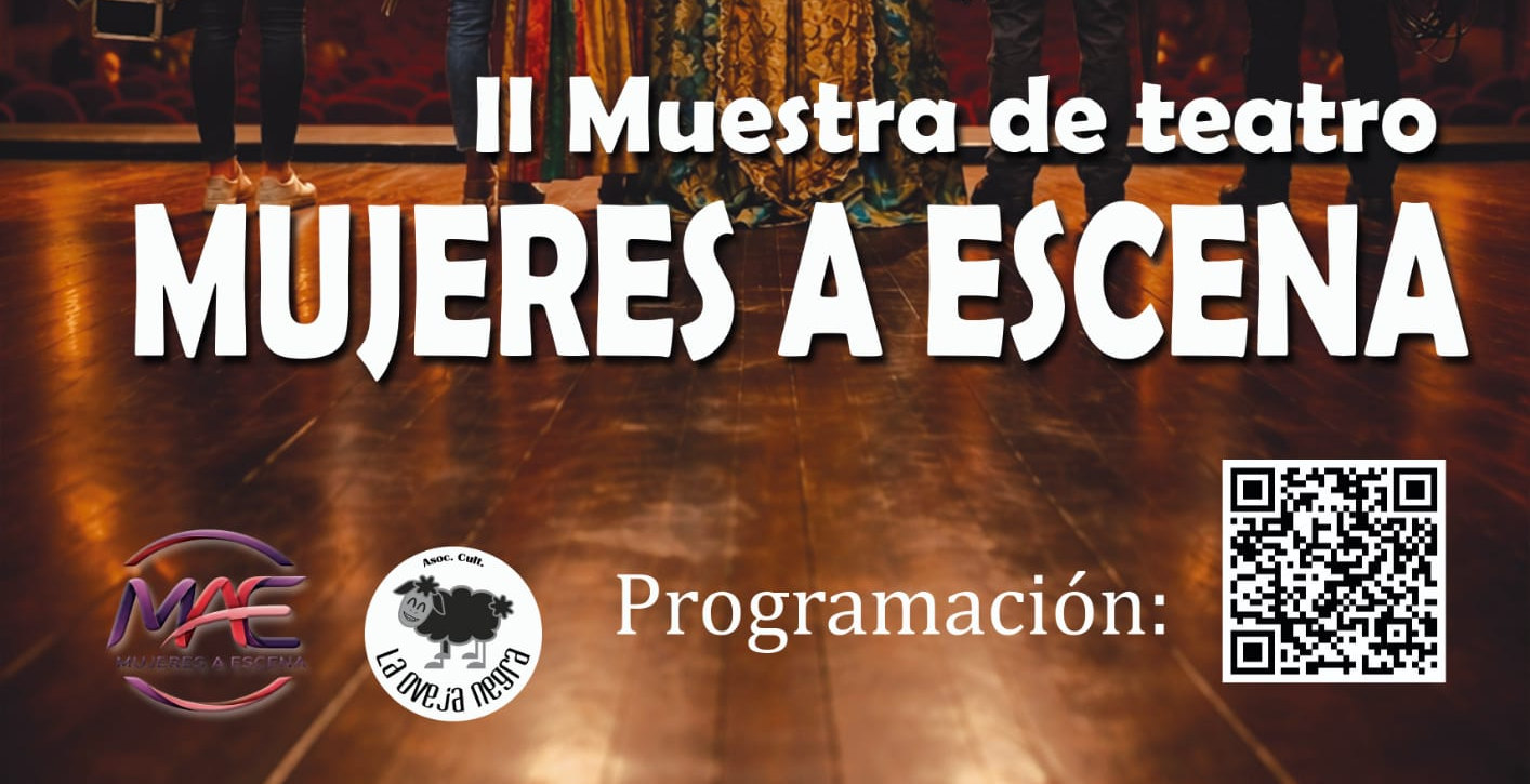 Cartel de 'Mujeres a escena'