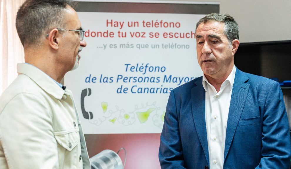 José Cabrera Pérez y Francisco Candil | Foto: Gobierno de Canarias