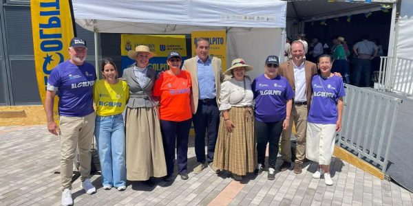 La presencia de AlGolpito en este tipo de encuentros permite seguir dando visibilidad a los objetivos del programa | Foto; UD Las Palmas