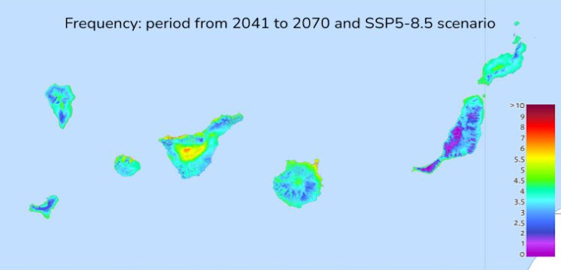 Según esta investigación, las Islas Canarias representan un entorno particularmente sensible para el análisis de las olas de calor | ULPGC