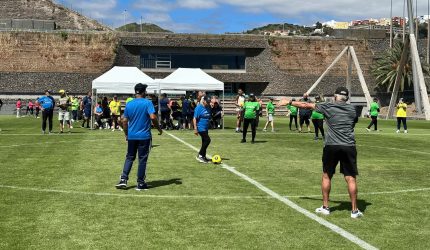 La jornada reunió a participantes procedentes de Gran Canaria, Fuerteventura y Lanzarote | Foto: UD Las Palmas