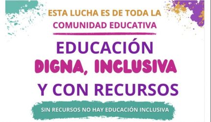 Cartel de la convocatoria de movilizaciones
