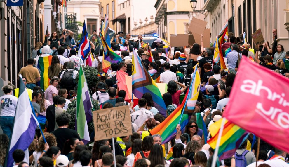 Movilización de Diversas Canarias | Foto: Diversas Canarias