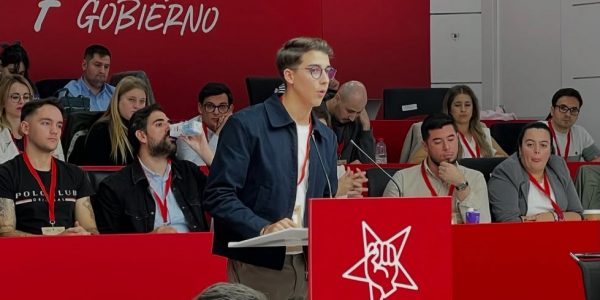 Borja Durán en un acto del PSOE | Foto: PSOE Canarias