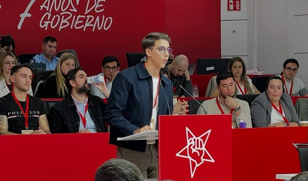 Borja Durán en un acto del PSOE | Foto: PSOE Canarias