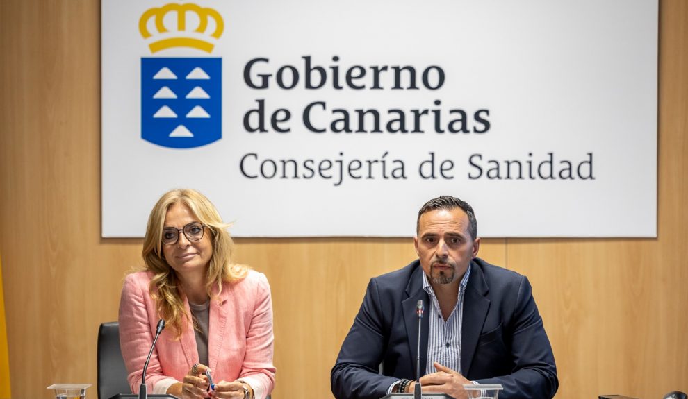 Esther Monzón y Adasat Goya | Foto: Gobierno de Canarias