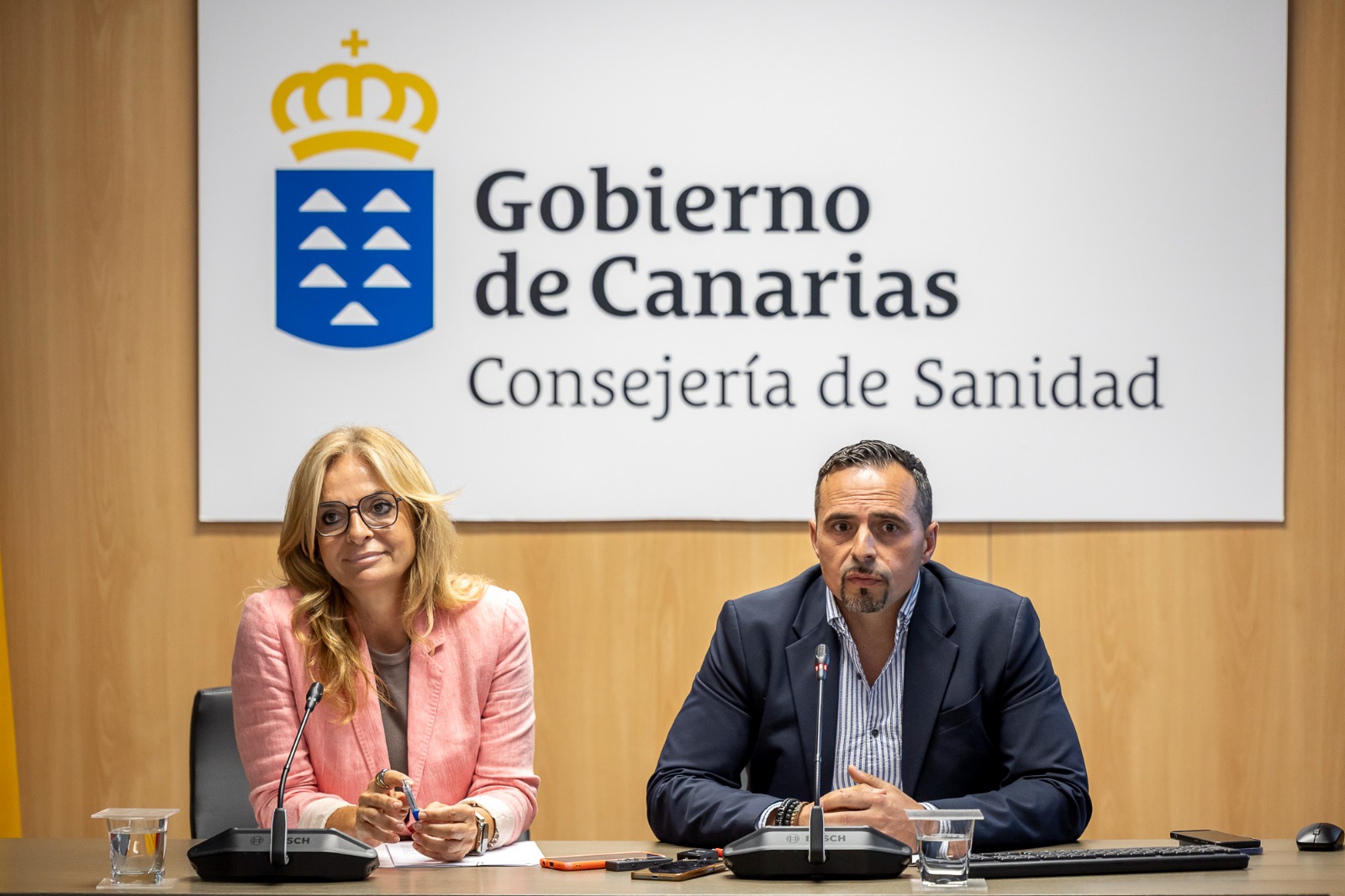 Esther Monzón y Adasat Goya | Foto: Gobierno de Canarias