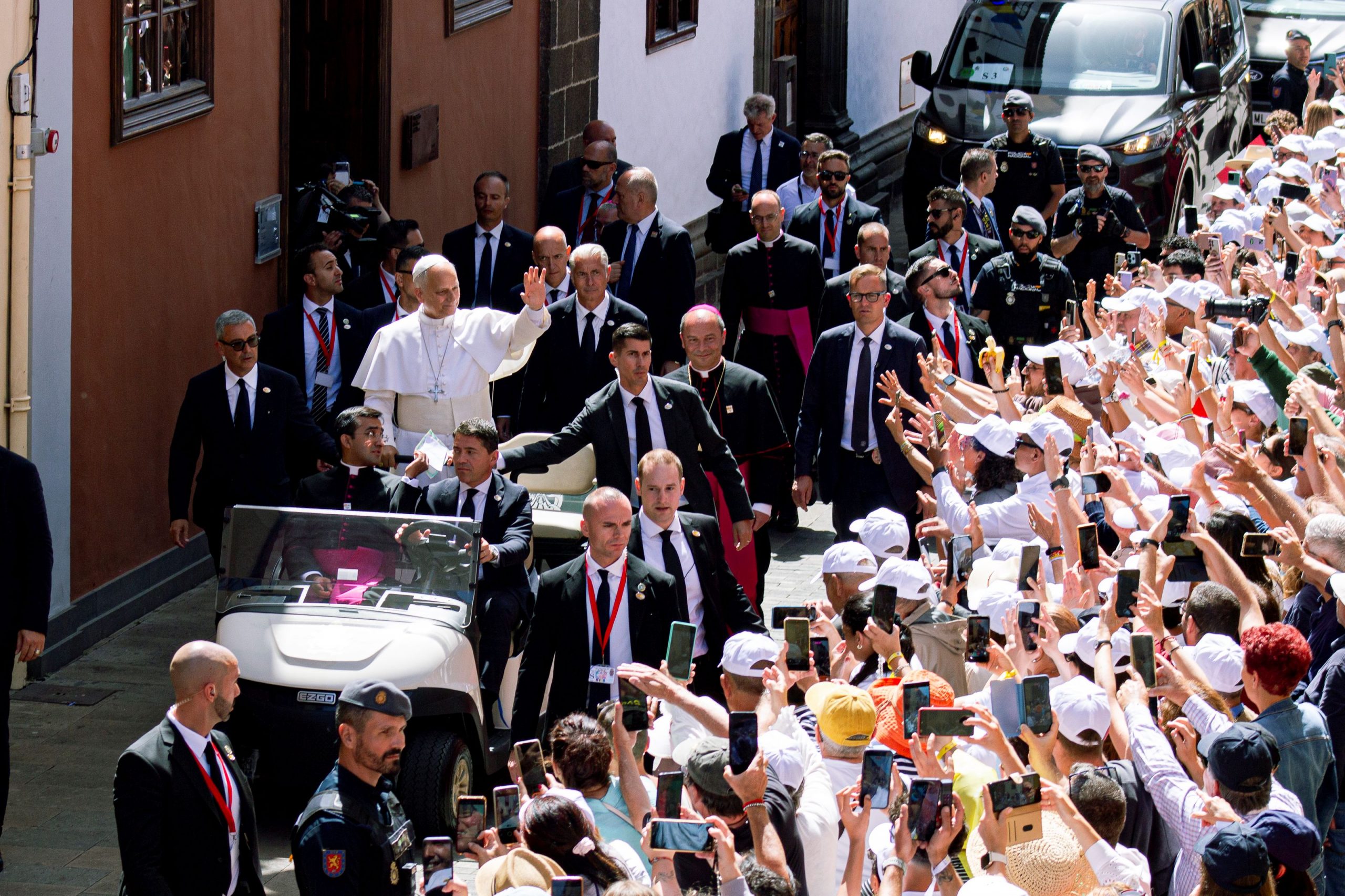 Recorrido del papa por La Laguna | Foto: Ayuntamiento de La Laguna