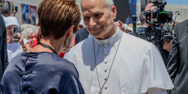 Visita del papa León XIV al muelle de ARguineguín | Foto: Ayuntamiento de Mogán